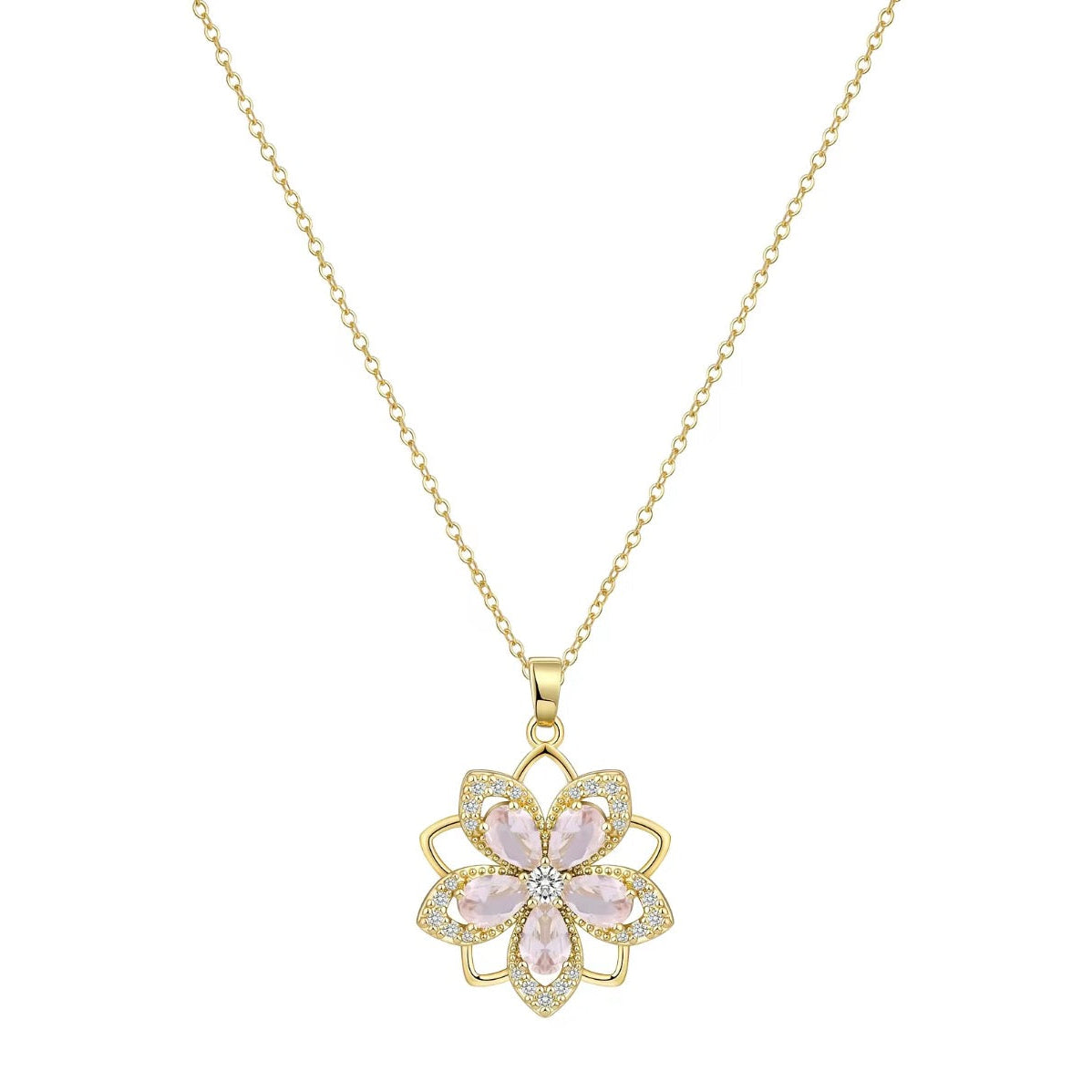 AWARE 14K Anxiety Birth Stone Necklace