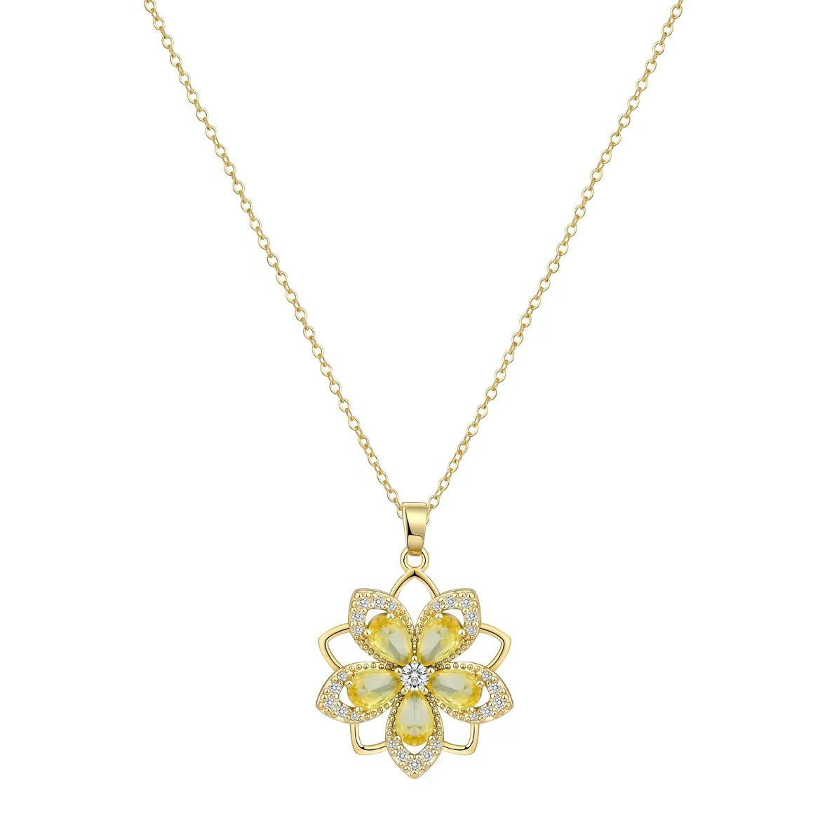 AWARE 14K Anxiety Birth Stone Necklace