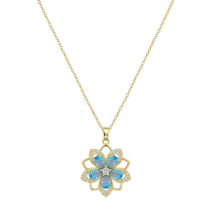 AWARE 14K Anxiety Birth Stone Necklace