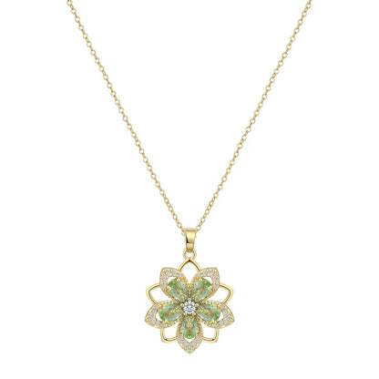 AWARE 14K Anxiety Birth Stone Necklace