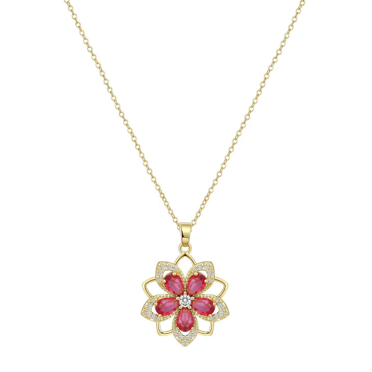 AWARE 14K Anxiety Birth Stone Necklace