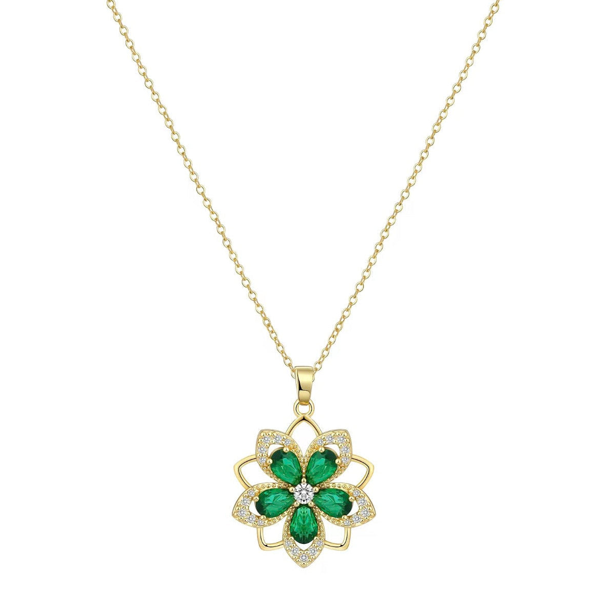 AWARE 14K Anxiety Birth Stone Necklace