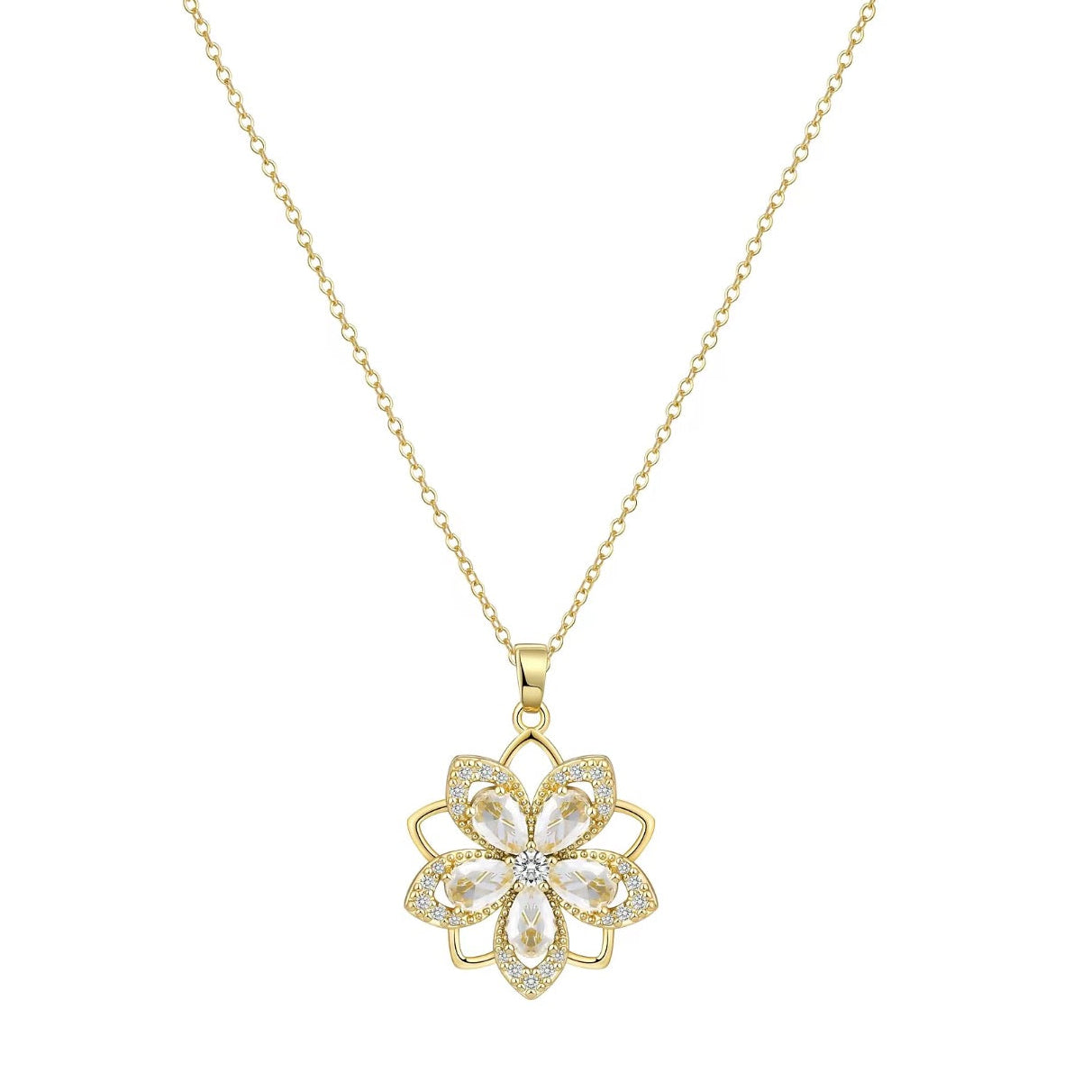 AWARE 14K Anxiety Birth Stone Necklace