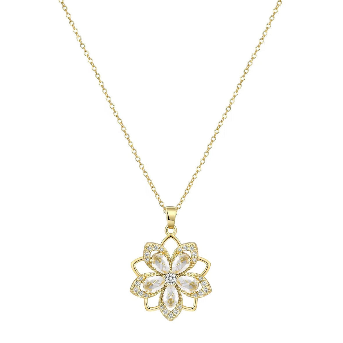 AWARE 14K Anxiety Birth Stone Necklace