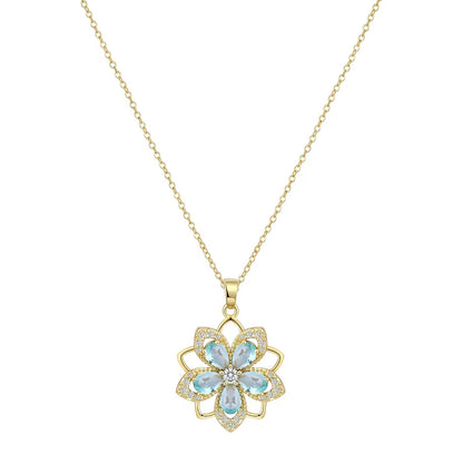 AWARE 14K Anxiety Birth Stone Necklace