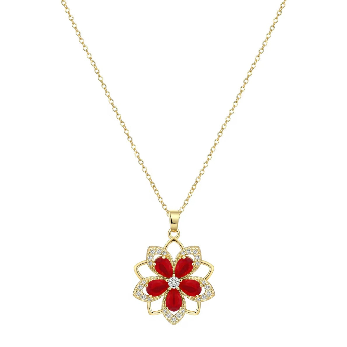 AWARE 14K Anxiety Birth Stone Necklace