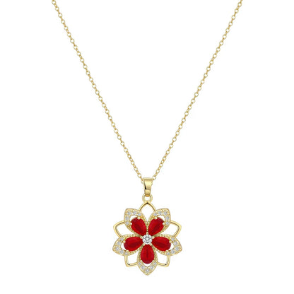 AWARE 14K Anxiety Birth Stone Necklace