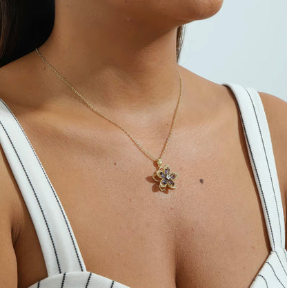 AWARE 14K Anxiety Birth Stone Necklace