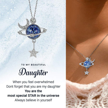 Moon & Stars Daughter Necklace